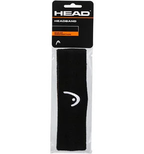 Opaska na głowę Head  Headband Black - Tenis ziemny - miniaturka - grafika 1