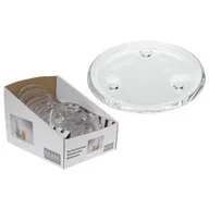 Świeczniki - Podstawka pod świeczkę szklana 1,5 x 14,5 cm - miniaturka - grafika 1