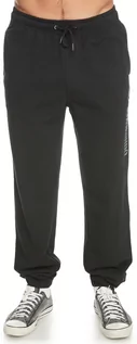 Spodnie sportowe męskie - spodnie dresowe męskie QUIKSILVER GRAPHIC PANT Black - KVJ0 - grafika 1