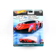 Samochody i pojazdy dla dzieci - HOT WHEELS Premium Car Culture Lamborghini Veneno Speed Machines - miniaturka - grafika 1