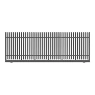 Ogrodzenia - Polbram Brama przesuwna bez przeciwwagi Negros 4x1,5 m lewa - miniaturka - grafika 1