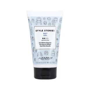 Alfaparf Milano Milano Style Stories The Range Gel żel do włosów dający efekt mokrych włosów medium Wet Gel 150 ml - Kosmetyki do stylizacji włosów - miniaturka - grafika 1