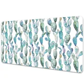 Podkładki na biurko - Mata na biurko Namalowane kaktusy 90x45 cm - miniaturka - grafika 1