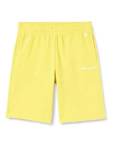 Champion Unisex dziecięce szorty Eco Future Spring Terry Long Bermudy, żółty musztardowy, 15-16 Lat - Spodenki damskie - miniaturka - grafika 1