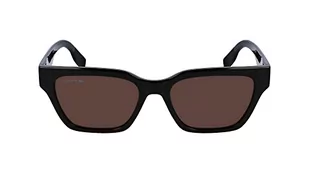 Lacoste Damskie okulary przeciwsłoneczne L6002S, czarne, jeden rozmiar, Czarny, Rozmiar uniwersalny - Okulary przeciwsłoneczne - miniaturka - grafika 1