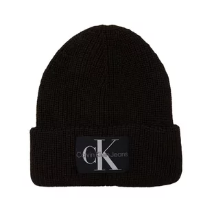 CALVIN KLEIN JEANS Czapka | z dodatkiem wełny - Czapki męskie - miniaturka - grafika 1