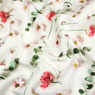 Obrusy i serwetki - Bieżnik plamoodporny bawełniany z wzorem Kwiaty 3D Digital - miniaturka - grafika 1