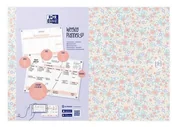Planery - Planer tygodniowy A4/60K Floral OXFORD - miniaturka - grafika 1