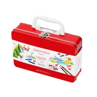 Przybory szkolne - Caran D'Ache, Metalowa Walizka Z Kredkami Swisscolor - miniaturka - grafika 1