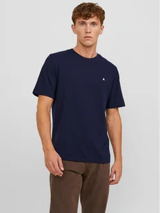 Jack&Jones T-Shirt Paulos 12245087 Niebieski Standard Fit - Koszulki męskie - miniaturka - grafika 1