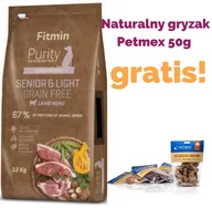 Sucha karma dla psów - Fitmin Dog Purity Grein Free Senior&Light Lamb 12 kg - miniaturka - grafika 1