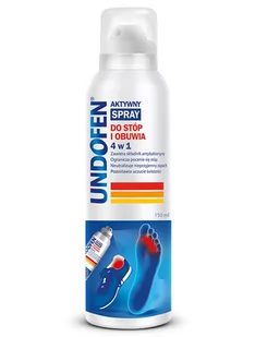 Undofen aktywny spray do stóp i obuwia 4w1 150 ml - Pielęgnacja stóp - miniaturka - grafika 1