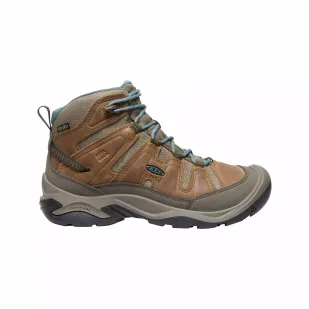 Buty trekkingowe damskie KEEN CIRCADIA MID WP - Buty trekkingowe damskie - miniaturka - grafika 4