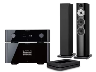 Rotel Michi P5 S2 (czarny) + S5 (czarny) + NODE (czarny) + 704 S3 (czarny) - Zestawy stereo - miniaturka - grafika 1