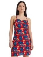 Sukienki - TOMMY HILFIGER SUKIENKA DAMSKA PRINTED RED r.XS - miniaturka - grafika 1
