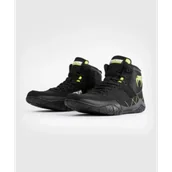 Kimona, stroje i obuwie - Venum Buty Zapaśnicze Training Camp 4.0 Black/Neon Green - miniaturka - grafika 1