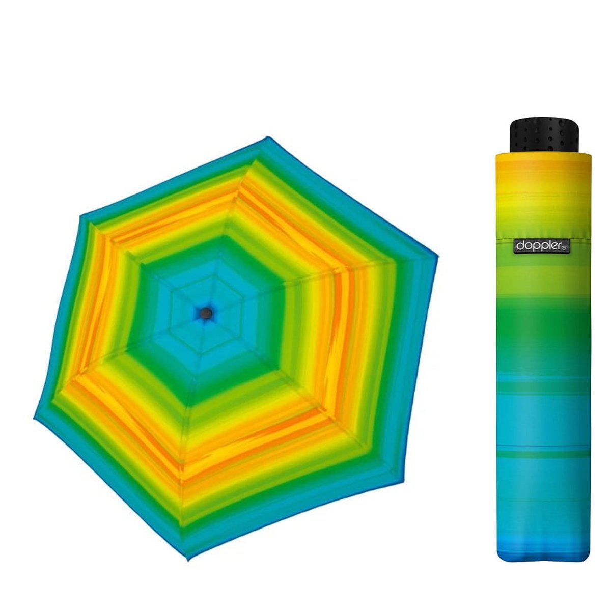 Parasolka damska do kieszeni lub torebki DOPPLER Fiber Havanna tylko 140 g