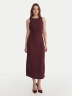 Sukienki - Vero Moda Sukienka koktajlowa Hosanna 10337644 Fioletowy Slim Fit - miniaturka - grafika 1