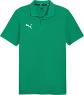 Koszulki męskie - Puma Koszulka męska Puma Team Goal Casuals Polo zielona 658605 05 2XL - miniaturka - grafika 1