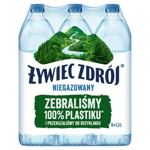 Żywiec Zdrój Woda niegazowana 1,5l 6szt. SPP.029 - Woda - miniaturka - grafika 1
