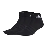 Skarpetki męskie - Skarpety do kostki ADIDAS T SPW ANK 3P IC1282 – Czarny - miniaturka - grafika 1