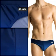 Kąpielówki męskie - SLIPY KĄPIELOWE Atlantic KMT-336 plażowe kąpielówki męskie - L - miniaturka - grafika 1