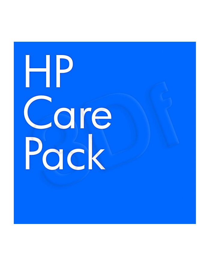 HP Care Pack serwis w m.inst. z reakcją w nast. dn. rob. z wył. monitora cały świat ochrona w razie przypadk. uszkodz. DMR 5 lat UQ850E