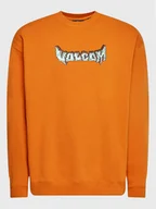 Bluzy męskie - Volcom Bluza Nofing A4612305 Pomarańczowy Loose Fit - miniaturka - grafika 1