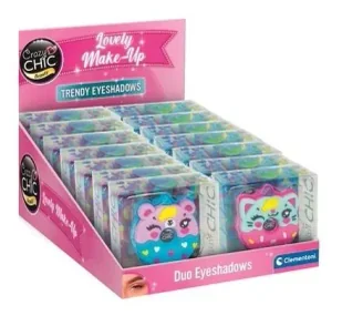 Crazy Chic. Cienie donat mix - Clementoni - Zabawki kreatywne - miniaturka - grafika 1