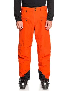 Quiksilver Spodnie narciarskie "Boundry" w kolorze pomarańczowym - Spodnie narciarskie - miniaturka - grafika 1