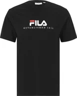 Koszulki męskie - Koszulka męska Fila Bedburg czarna FAU0147 80010 XL - miniaturka - grafika 1
