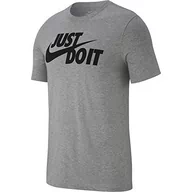 Koszule męskie - Nike Męska koszula M NSW Tee Just Do It Swoosh - miniaturka - grafika 1