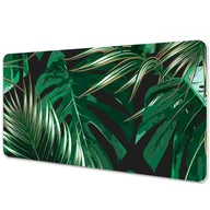 Podkładki na biurko - Ochronna mata na biurko Czerwone kwiaty 90x45 cm - miniaturka - grafika 1