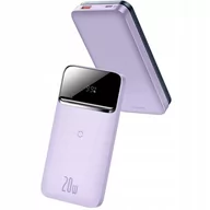 Powerbanki - Baseus Powerbank Magnetic 10000mAh 20W (Fioletowy) - miniaturka - grafika 1