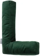 Kołdry i poduszki dla dzieci - Poduszka dekoracyjna literka L zielona - miniaturka - grafika 1