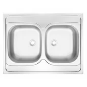 Zlewozmywaki - TANGO stalowy 2-komorowy - miniaturka - grafika 1