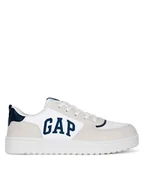 Buty dla chłopców - Gap Sneakersy BOSTON CUP LOW Y GP515036AY-WH00 Biały - miniaturka - grafika 1