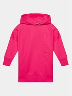 Sukienki i spódniczki dla dziewczynek - Karl Lagerfeld Kids Sukienka dzianinowa Z12247 D Różowy Regular Fit - miniaturka - grafika 1