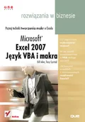 Aplikacje biurowe - Excel 2007. Język VBA i Makra. Rozwiązania w biznesie - miniaturka - grafika 1