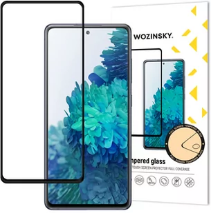 Wozinsky super wytrzymałe szkło hartowane Full Glue na cały ekran z ramką Case Friendly Samsung Galaxy A52 5G czarny - Szkła hartowane na telefon - miniaturka - grafika 1