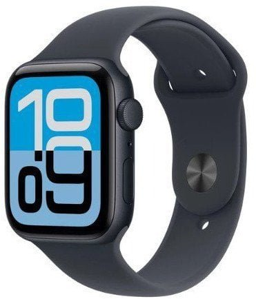 Apple Watch SE 3-gen GPS + Cellular 40mm aluminium północ pasek sportowy S/M Czarny