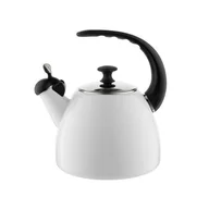 Czajniki na gaz - Czajnik emaliowany gładki Aperto 2,2l biały - miniaturka - grafika 1
