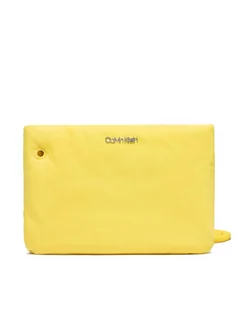 Torebki damskie - Calvin Klein Torebka Roped Crossbody K60K609406 Żółty - grafika 1