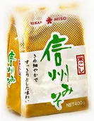 Pasztet i przetwory mięsne - Pasta Shinshu Shiro Miso, jasna 400g - Hikarimiso - miniaturka - grafika 1