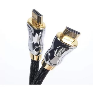 Duronic HDC04 2m kabel HDMI  2m przewód 4K UHD   | kino domowe | złączki z 24-karatowego złota | wysoka wydajność - Kable - miniaturka - grafika 1