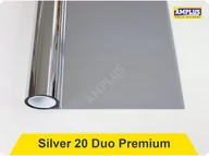 Akcesoria do okien - Folia przeciwsłoneczna zewnętrzna Silver 20 Duo Premium - Lite Solar - miniaturka - grafika 1