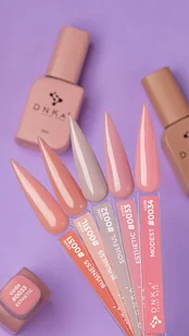 RUBBER BASE FRENCH "DNKa" (cover), 12 ml #0034 Modest - Lakiery hybrydowe - miniaturka - grafika 1