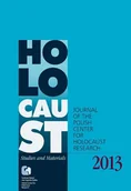 Czasopisma - Holocaust Studies and Materials 2013 - miniaturka - grafika 1