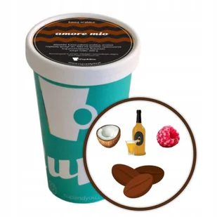 Kawa aromatyzowana o smaku AMORE MIO ziarnista ARABICA Cup&You 200g premium - smakowa uczta dla podniebienia - Cappuccino i kawy smakowe - miniaturka - grafika 1