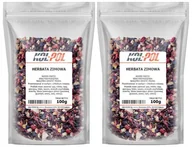 Herbata - Herbata Zimowa Owocowa 200g Świąteczna Hibiskus + owoce i przyprawy Kol-Pol - miniaturka - grafika 1